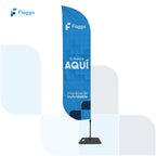 Bandera Publicitaria Tipo Pluma Personalizada